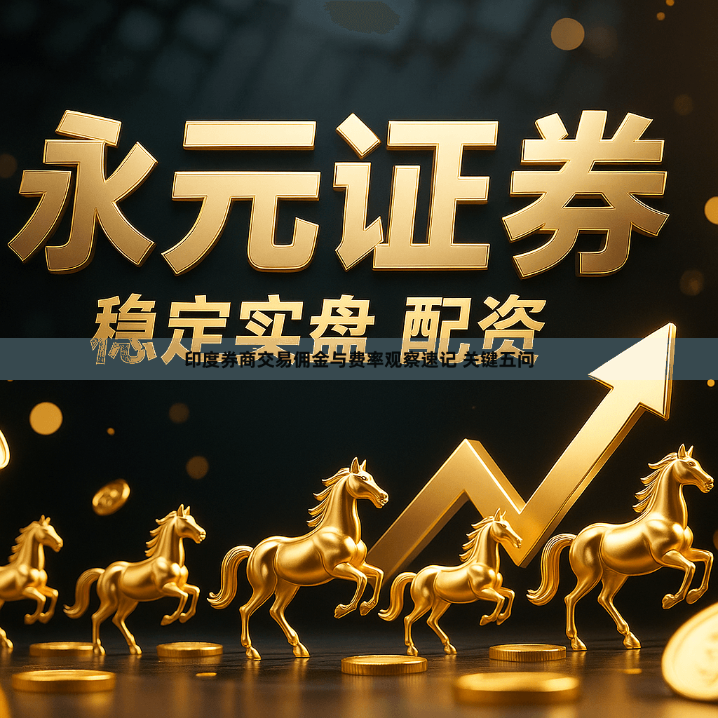 印度券商交易佣金与费率观察速记 关键五问